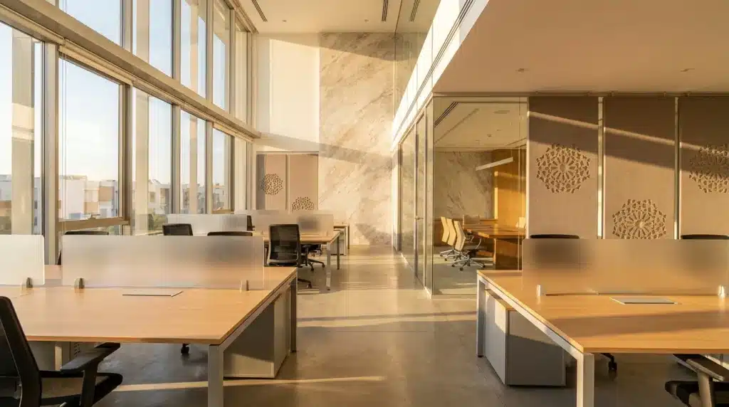 Aménagement bureaux casablanca — projet Design & Build par Archigram®