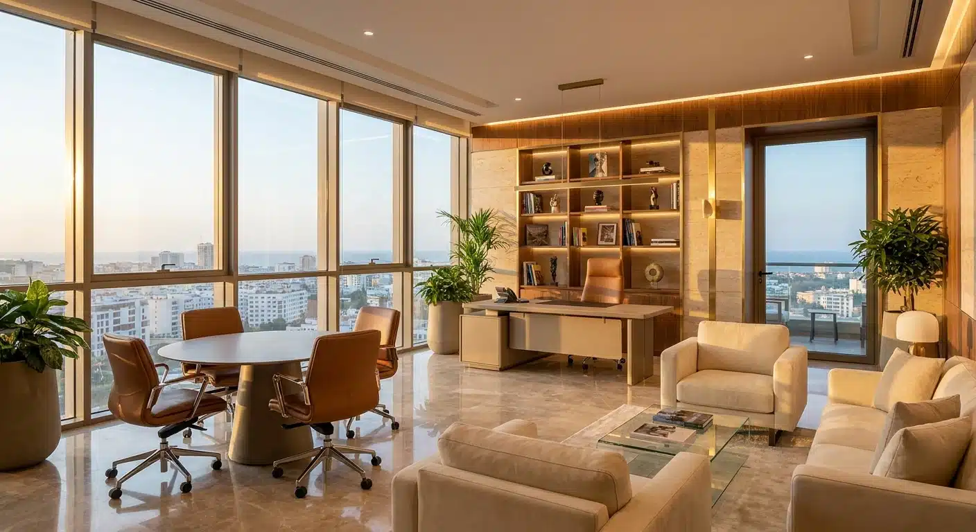 Aménagement bureaux casablanca : réalisation par Archigram®