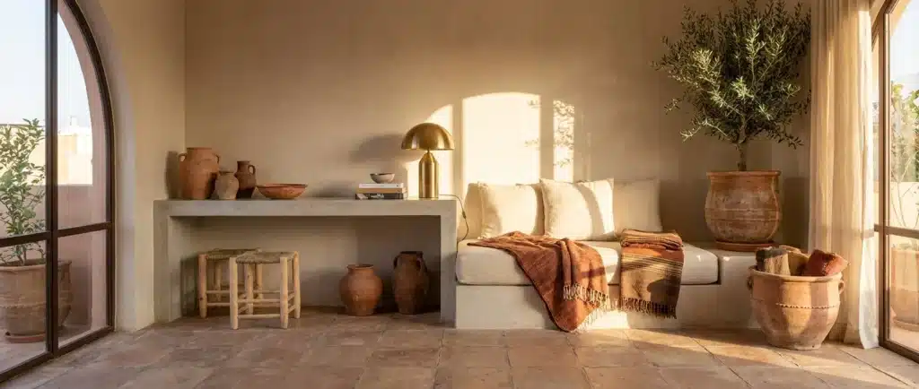 La terracotta : une touche de couleur et de chaleur dans votre intérieur  à Casablanca par Archigram®