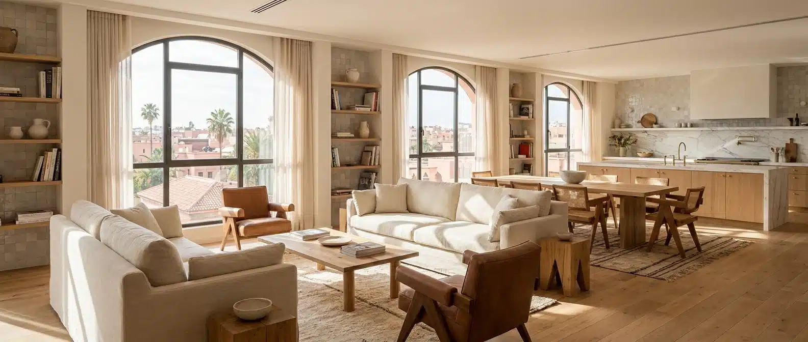 Agencer et décorer un local professionnel comme à la maison à Casablanca par Archigram®