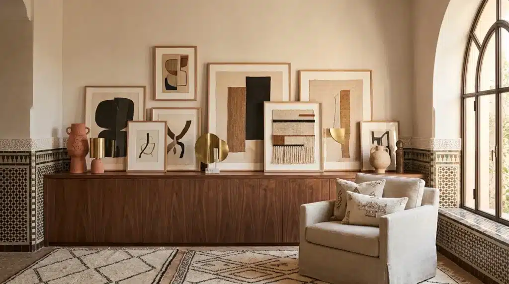 Comment les œuvres d'art peuvent ajouter de la personnalité à votre intérieur  à Casablanca par Archigram®