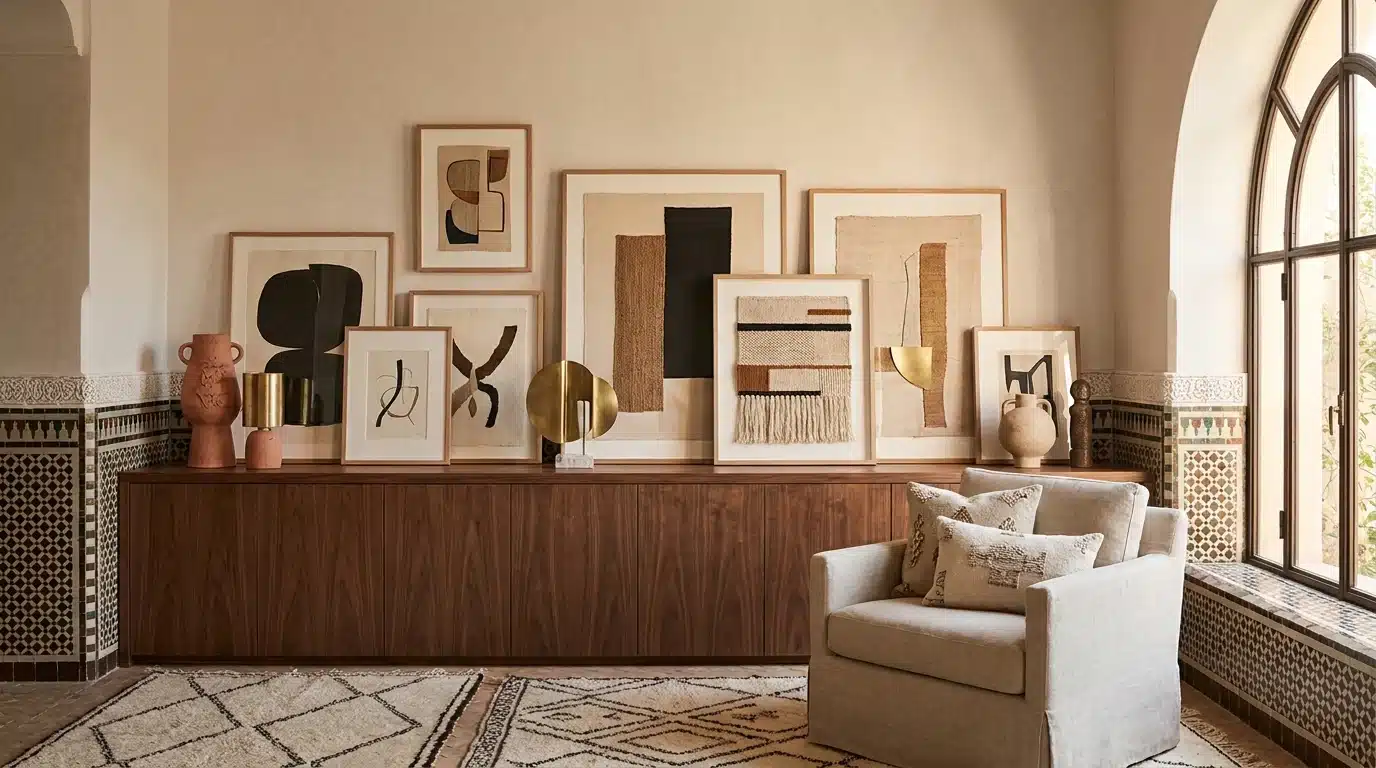 Comment les œuvres d'art peuvent ajouter de la personnalité à votre intérieur  à Casablanca par Archigram®