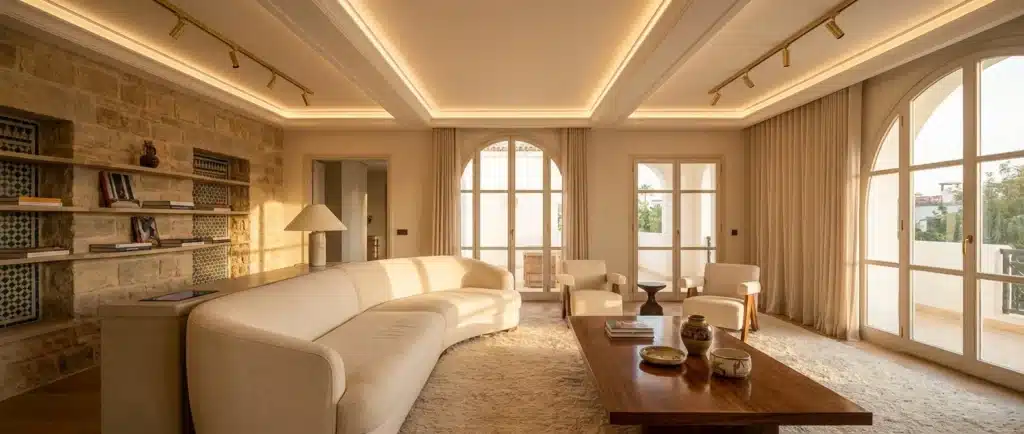 Éclairage intelligent : comment la technologie peut améliorer votre design d'intérieur  à Casablanca par Archigram®