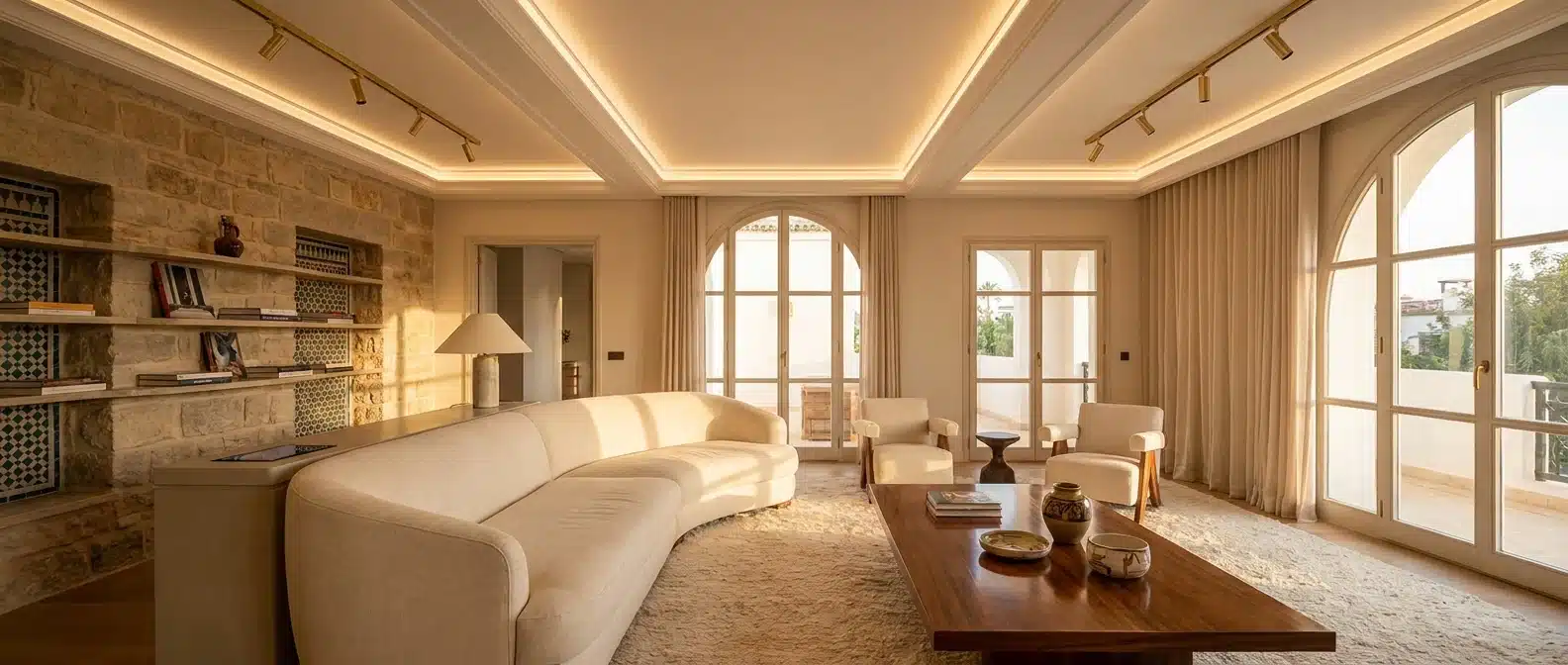 Éclairage intelligent : comment la technologie peut améliorer votre design d'intérieur  à Casablanca par Archigram®