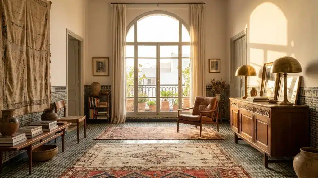 Décoration vintage : comment ajouter une touche rétro à votre intérieur  à Casablanca par Archigram®