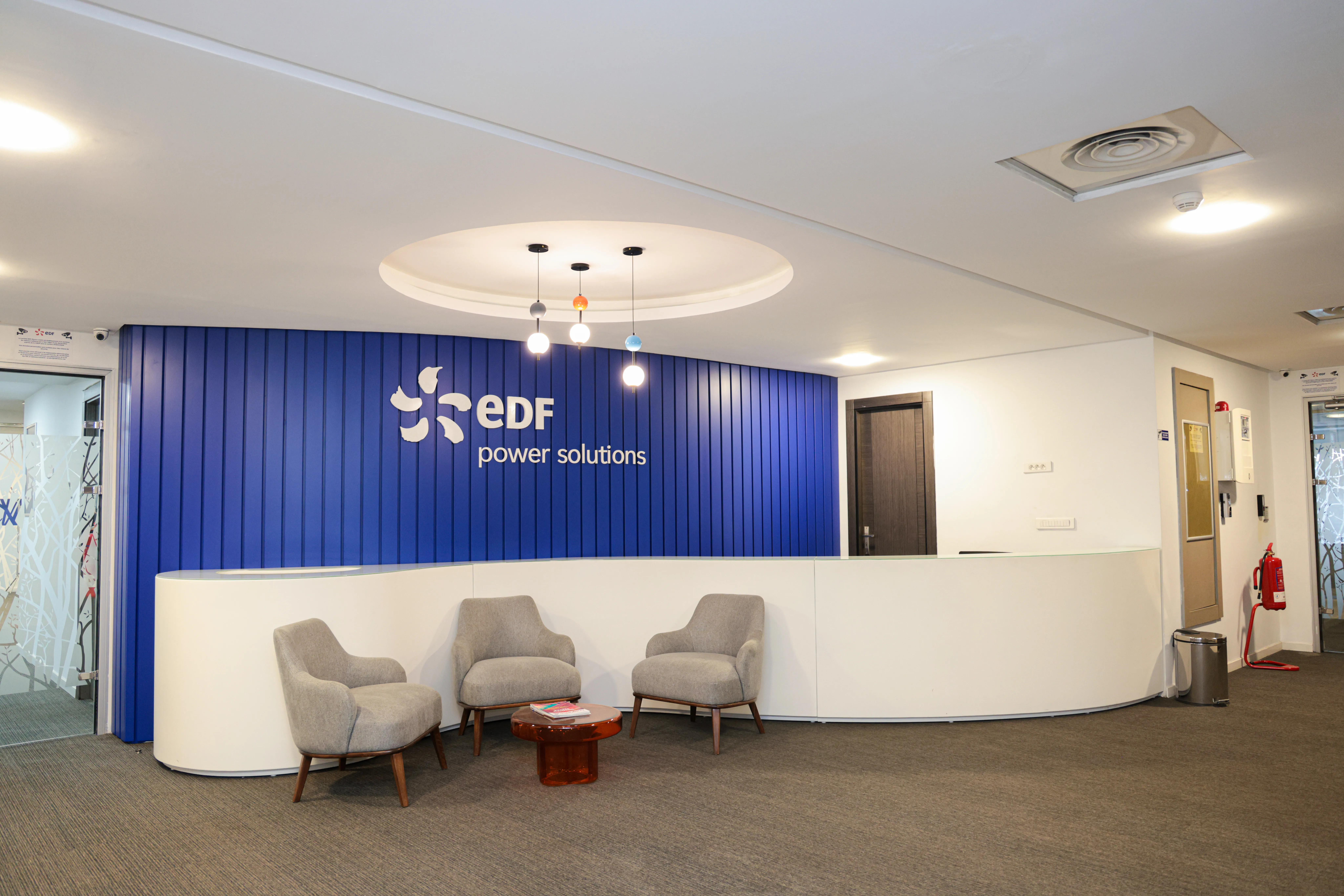 Conception et aménagement bureaux EDF Casablanca par Archigram®