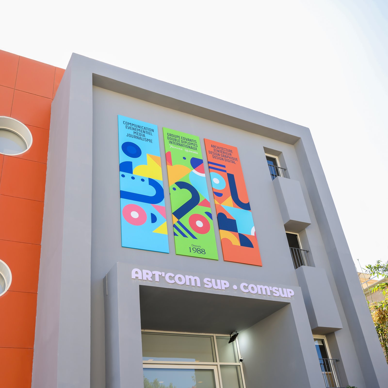 Aménagement intérieur école ART'COM à Casablanca par Archigram®