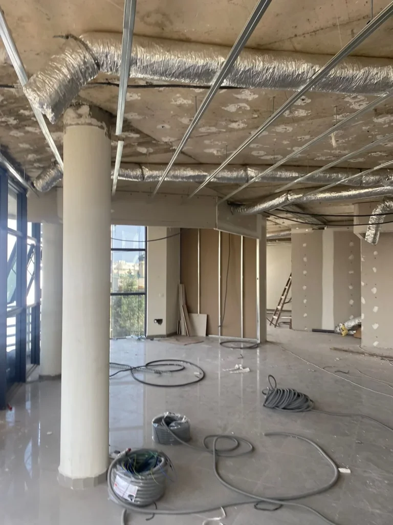 Chantier siège social Brinks Maroc Casablanca — travaux réalisés par Archigram® — 03