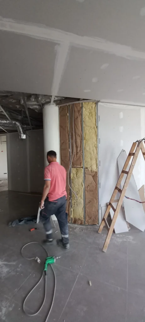 Chantier siège social Brinks Maroc Casablanca — travaux réalisés par Archigram® — 05