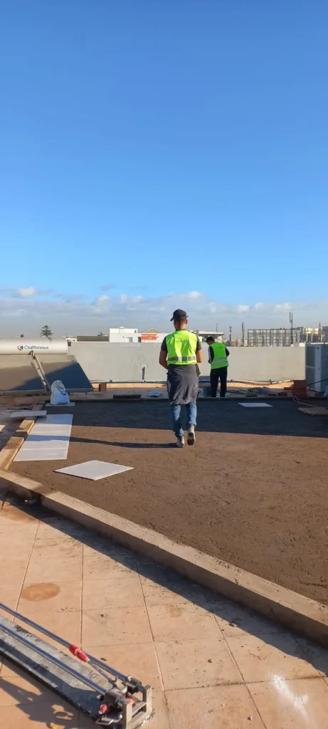 Chantier siège social Brinks Maroc Casablanca — travaux réalisés par Archigram® — 07
