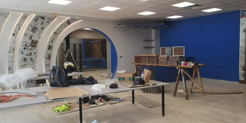 Chantier siège social Tounina consulting Casablanca — travaux réalisés par Archigram® — 15