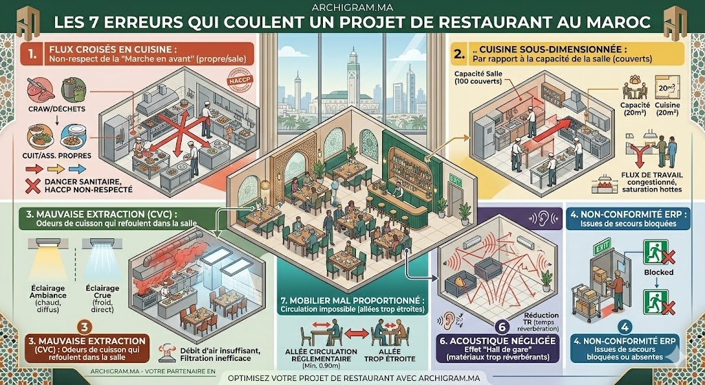 erreur cuisine restaurant au maroc a ne pas faire