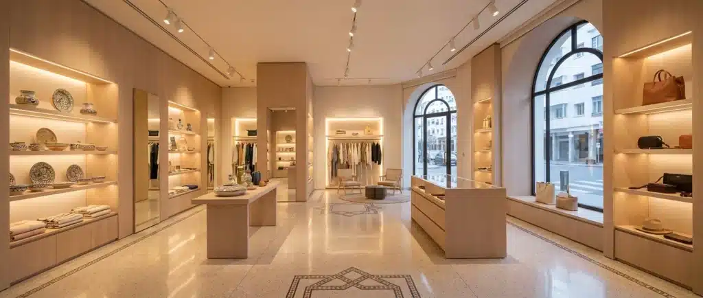 Aménagement boutique retail à Casablanca par Archigram®