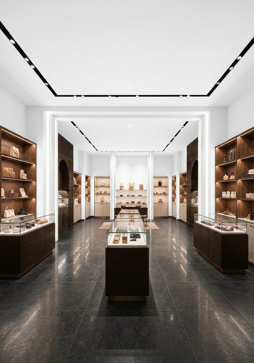 Aménagement retail showroom boutique Maroc par Archigram®