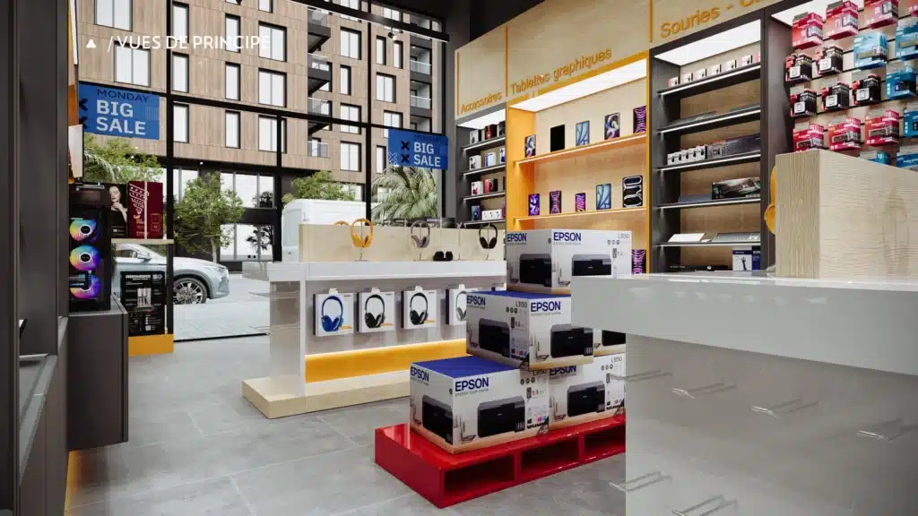 Conception showroom Iris.ma Casablanca — plans et rendus | Archigram® — 21