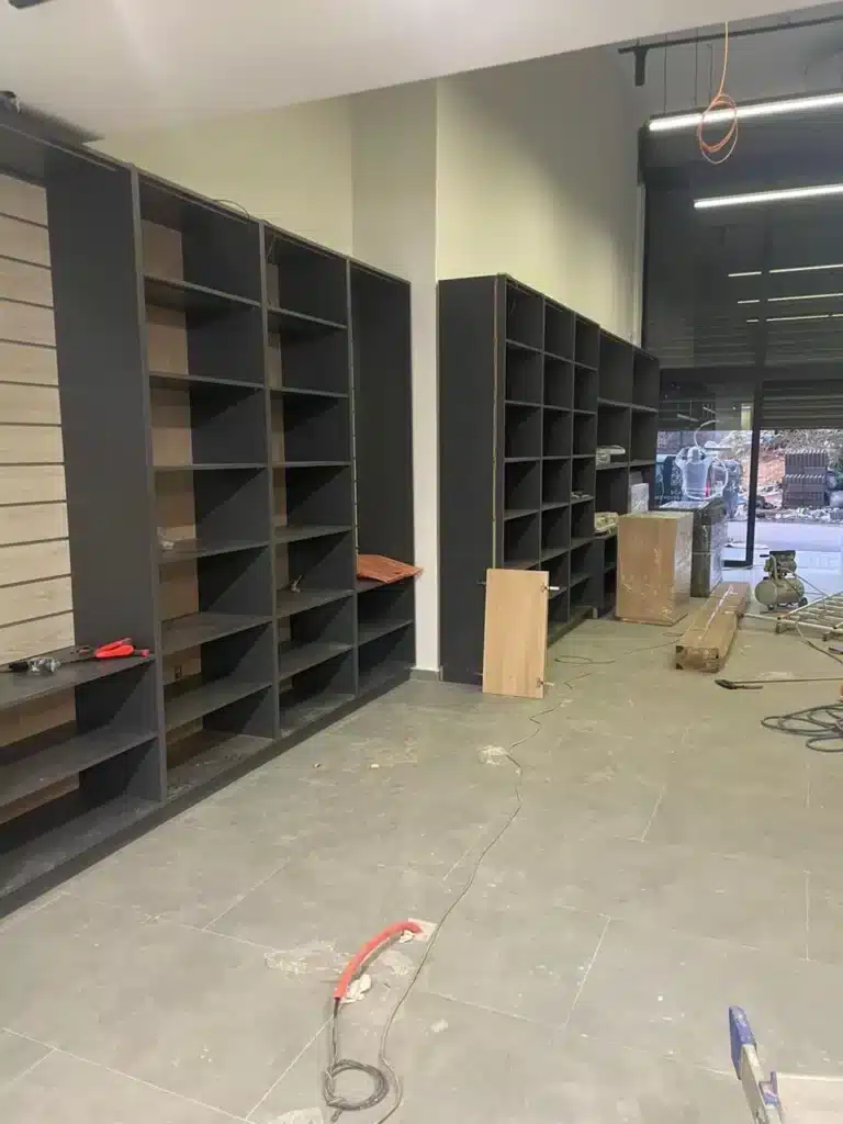 Chantier showroom Iris.ma Casablanca — travaux réalisés par Archigram® — 07