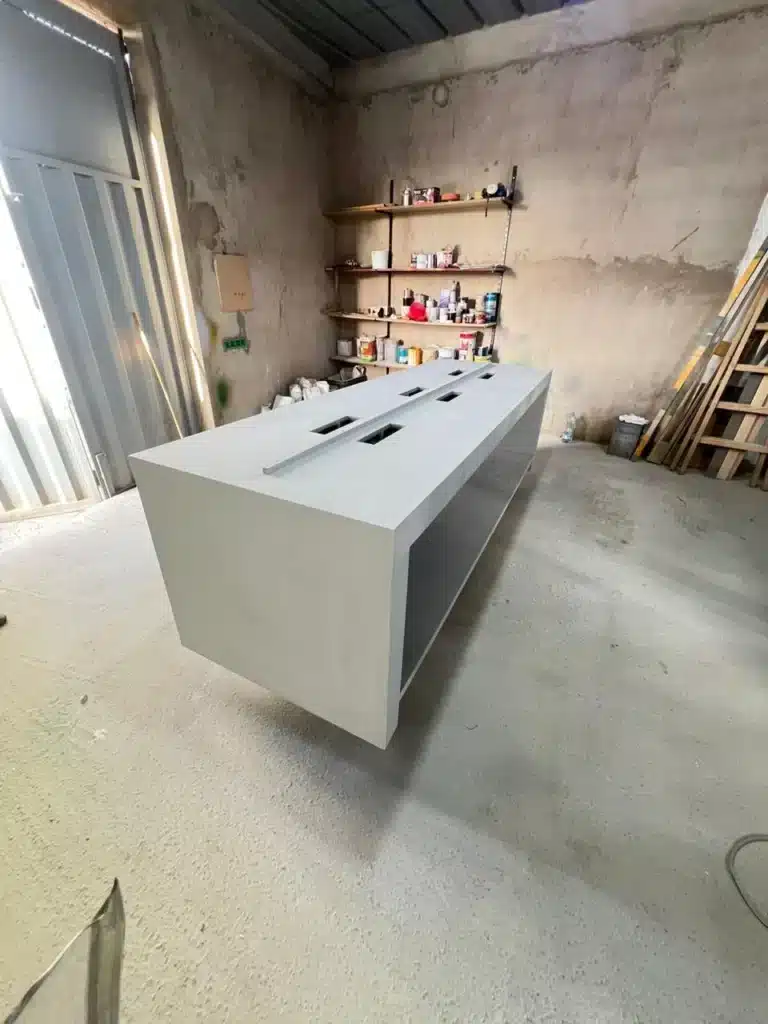 Chantier showroom Iris.ma Casablanca — travaux réalisés par Archigram® — 08