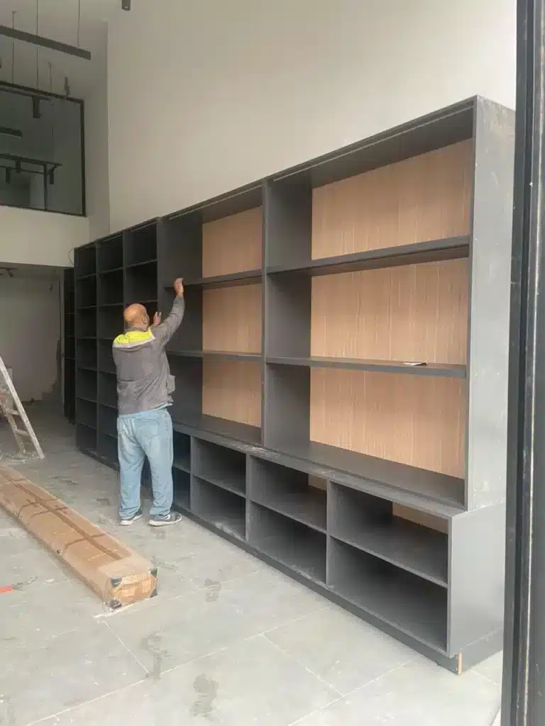 Chantier showroom Iris.ma Casablanca — travaux réalisés par Archigram® — 10