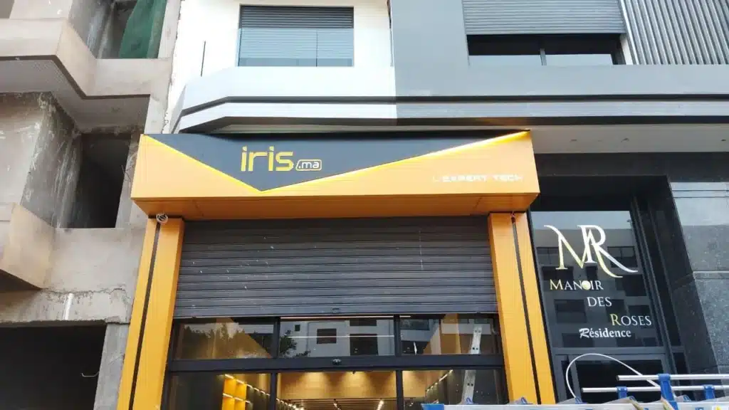 Chantier showroom Iris.ma Casablanca — travaux réalisés par Archigram® — 19